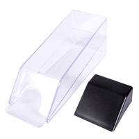 1 à 6 paires de chaussures de croupier de poker transparentes, pour machine à poker principale, vente en gros directe d'usine, Texas Hold'em, Baccarat