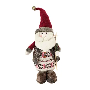 Jintai Factory Wholesale Price Oem Customized New Design Home Decoration Christmas Santa Doll Ornament