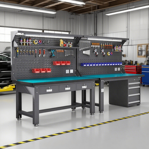 Mesa de Trabajo Antiestática de Acero Inoxidable de Alta Resistencia para Electricistas y Montadores, Banco de Trabajo para Reparación Automotriz, Gabinete de Herramientas de Mantenimiento OEM - Product Image 2