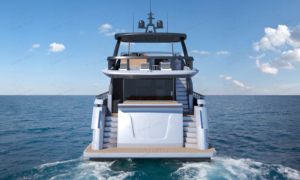 80FT Luxury FRP Sailing & Sport <b>Yacht</b> with Engine for River Sightseeing Leisure Cruising Fishing & Entertainment - Product Image 4