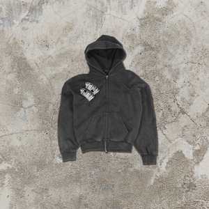 Sudadera con Capucha Extra Grande de Alta Calidad, Unisex, con Cierre, Bordada, Gruesa, con Impresión de Logotipo Personalizado, Servicio OEM - Product Image 5