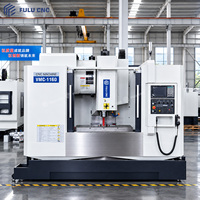 Centre d'usinage vertical VMC1160 avec contrôleur CNC Syntec, fraiseuse CNC à broche BT40 pour l'usinage de moules métalliques