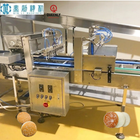 Machine à saupoudrer de sésame automatique motorisée réglable en acier inoxydable 304 de qualité alimentaire, fournisseur chinois