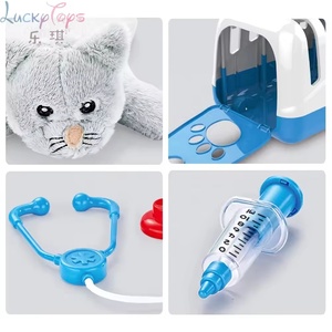 Veterinarian Pretend Play Set for Kids with Pet Exam Table and Medical Tools 8PCS <strong>Animal</strong> Doctor <strong>Toy</strong> for Girls and Boys - Product Image 3