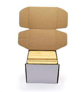 Factory Cheap Custom Cardboard Corrugated Shipping Mailer Box E-Commerce Subscription for tin box recipe