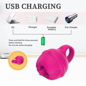 Ylove Vibratore Ricaricabile a Forma di Campana con 10 Funzioni e Funzione Vaginale, Giocattolo Sessuale per Donne - Product Image 2