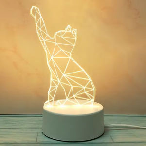 3D Illusion Led Night <b>Light</b> 3D Visual Led Night <b>Light</b> 3D Night Lamp for Kids USB Desk - Product Image 4