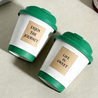 Gobelets à café en papier à double paroi personnalisés de 8 oz, 12 oz, 16 oz, 20 oz, jetables, à emporter, gobelets en papier à paroi simple avec couvercles