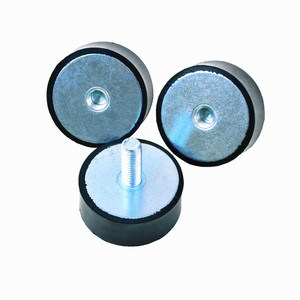 Sanshi Silikon Anti-Vibratör Süspansiyon Kauçuk Burç Şok Emici Vidalı Vulkanize Motosiklet Motor Takozu NBR/EPDM Araba - Product Image 5
