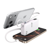 Batterie Li-Polymère TDX TZ20 15W/20W/22.5W/18W à Charge Rapide USB Type-C 10000mAh Portable avec Affichage Numérique LED CE/FCC