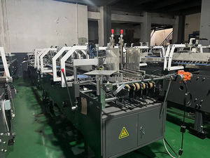 Machine se pliante automatique de collage de dossier inférieur de serrure/boîte de collage - Product Image 3