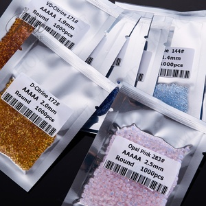 Vente en gros 1000 pièces/sac taille 0.9-3.0mm multicolore Nano pierre précieuse ronde coupe brillante petites pierres en vrac pour la coulée de cire de bijoux - Product Image 6