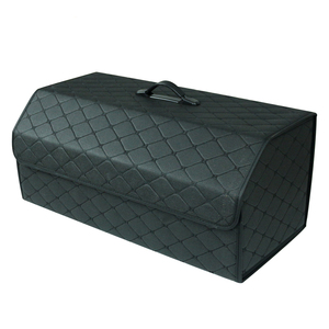 New Collapsible Foldable Car Boot Organiser Shopping Car Storage Organizer Bag Box