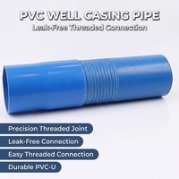 Tuyau de PEBD pour puits d'eau potable propre, écologique, non toxique, durée de vie de 50 ans, diamètres 140mm, 315mm, 355mm, 400mm