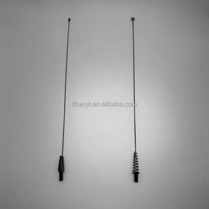 Современная поддразнивающая палка для кошек со стальной проволокой и деревянной ручкой, аксессуары для игривого взаимодействия - Product Image 4