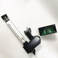 Actionneur linéaire 150 mm 500 mm/s 1000 W Vis à billes Servomoteur Monophasé Étanche