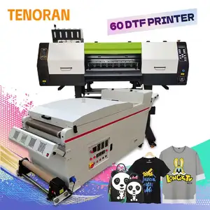 Colorsun Nieuwe Aankomst I1600 Dtf Afdrukken Stap Voor Stap Proces Op Eerste Desktop Dtf Printer T-Shirt Drukmachine