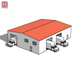ZTSS – <span class=keywords><strong>Prix</strong></span> compétitif pour entrepôt / hangar / bâtiment / usine <span class=keywords><strong>en</strong></span> structure métallique préfabriquée - Product Image 1