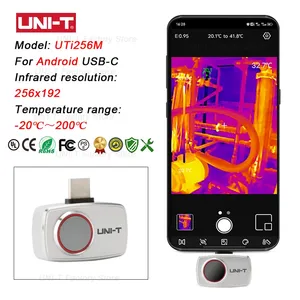 UNI-T UTi120Mobile UTi120MS UTi256M UTi260M UTi261M กล้องถ่ายภาพความร้อนอินฟราเรด ความละเอียด 256x192 (ไม่ใช่กล้องถ่ายภาพความร้อนแบบอินฟราเรดทั่วไป) - Product Image 3