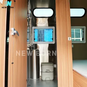 عربة الجر والسفر Caravan Mini camper للبيع Ecocampor نموذج جديد للمخيمات