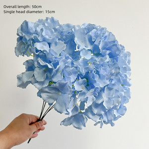 Hoa cẩm tú cầu trắng hoa nhân tạo sắp xếp trung tâm sắp xếp hoa trung tâm cho đám cưới hoa cẩm tú cầu - Product Image 4