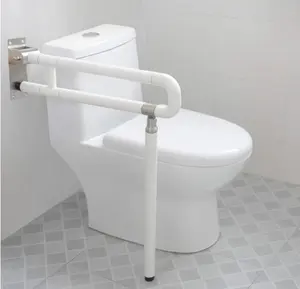 Engelli katlanır küpeşte için fabrika toptan korkuluklar 600mm tuvalet kolu devre dışı tuvalet korkulukları