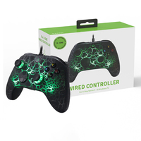 Control de Juego USB con Cable, RGB, LED, para Xbox One Series X S, Windows PC, Botones Traseros Programables, Turbo