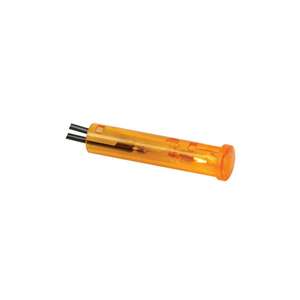 Seder REDONDO 7mm PANEL LÁMPARA DE CONTROL 12V ÁMBAR - Product Image 1