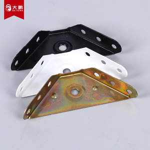 Support d'angle Da Peng en acier inoxydable, support triangulaire en fer pour meubles, connecteurs multifonctionnels durables - Product Image 2