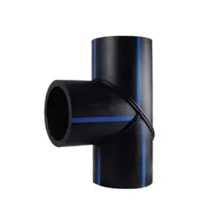 HDPE Fabricated Tee Fittings DN20-2000 SDR7.4-SDR33 High Pressure Welded Tee