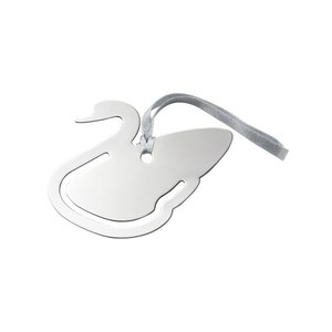 Decorazione a Forma di Cigno, Ornamento in Metallo, Accessorio per Scrivania da Ufficio - Product Image 1