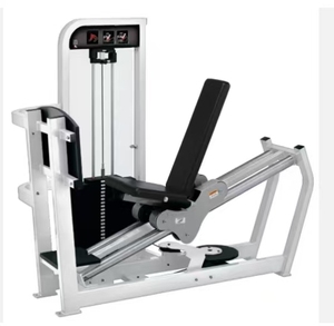 Prensa de piernas sentada con carga de placa comercial, equipo de Fitness, máquina de selección de carga de pines - Product Image 3