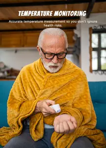 Montre intelligente pour personnes âgées 4G ECG NL08S Détection de chute Alarme Appel SOS GPS WiFi LBS Localisation pour personnes âgées isolées Maisons de retraite Hôpital - Product Image 3