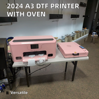 Imprimante numérique automatique Mini A3 XP600 T-shirts Imprimante DTF Machine de sérigraphie pour t-shirt et petite entreprise