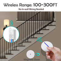 Interrupteur intelligent WiFi Tuya MINI, interrupteur mural, interrupteurs sans fil, automatisation de la vie intelligente, compatible avec Alexa et Google Home