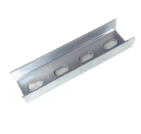 Base de montage de panneau solaire ZAM avec connecteur droit pour système de support au sol/au toit pour panneaux photovoltaïques, personnalisable
