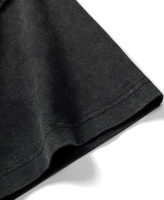 270GSM manga corta de gran tamaño YKH 100% tela de algodón de alta calidad peso pesado logotipo personalizado verano ácido lavado camiseta para hombres