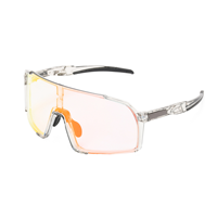 Lunettes de sport interchangeables TR90 avec verres photochromiques et protection UV pour hommes et femmes, idéales pour le cyclisme, la pêche, la course à pied et le golf.