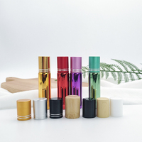 Échantillon gratuit 10ml placage vide parfum huile essentielle rouleau sur rouleau bouteille en verre