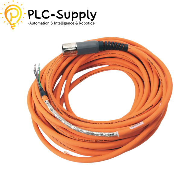 2090-CPWM7DF-16AF20 Servo Motor Power Cable 20 Meters 16 AWG Continuous Flex SpeedTec DIN Connector Industrial Automation Wire