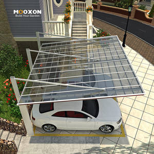 Couverture <span class=keywords><strong>de</strong></span> parking <span class=keywords><strong>de</strong></span> taille personnalisée <span class=keywords><strong>abri</strong></span> <span class=keywords><strong>de</strong></span> voiture <span class=keywords><strong>en</strong></span> aluminium toit <span class=keywords><strong>en</strong></span> polycarbonate facile à installer <span class=keywords><strong>abri</strong></span> <span class=keywords><strong>de</strong></span> garage extérieur - Product Image 2