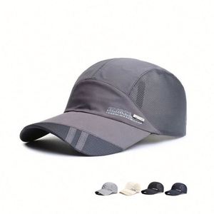 Casquette de baseball unisexe d'été à séchage rapide pour activités de plein air, décontractée, respirante, protection solaire, pour la pêche et le sport - Product Image 1
