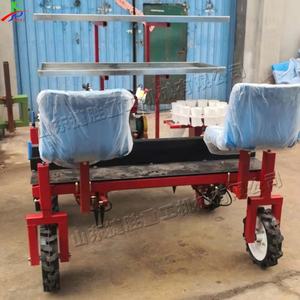 Transplanteur de légumes à 2 rangs monté à l'arrière du tracteur, à large application, pour la plantation professionnelle du riz et des cultures en rizière - Product Image 4