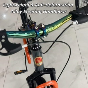 Bicicleta para Niños <span class=keywords><strong>de</strong></span> 16'', 18'', 20'', 22'' con Protector <span class=keywords><strong>de</strong></span> Cadena Completamente Cerrado, Sillín Ajustable y Cómodo, Bicicleta Unisex para Niños - Product Image 3