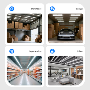 50W 100W 4ft 8ft V Shape Integrated T8 Led Tube <b>Light</b> Shop Lighting Led <b>Light</b> for for Garage Warehouse <b>Workshop</b> - Product Image 4