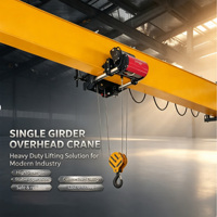 Grue d'usine intérieure BLD 12M, hauteur de levage 19,5 m, portée 5 m, capacité de charge 4,6 kW, moment de levage 6,25 t