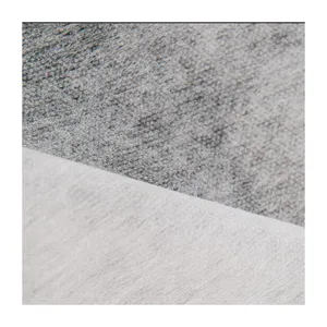Interlining fusible shrink-resistant eco-friendly adhesive 100 polyester dot non woven fabric