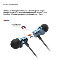 Écouteurs sans fil Bluetooth XT11 à tour de cou, casque stéréo magnétique pour le sport et l'entraînement en extérieur