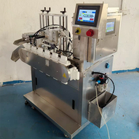 Machine de remplissage, de scellage et d'emballage automatique à petite échelle pour ampoules de soins de la peau à usage unique, liquides oraux et gouttes pour les yeux