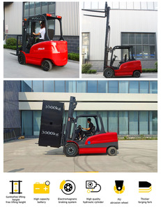 3.5t 2 tấn 1ton 5ton ngã ba enginev mini xe nâng tập tin đính kèm với container mast thủy lực Bốn bánh xe ngã ba nâng ngã ba nâng 3 tấn - Product Image 6